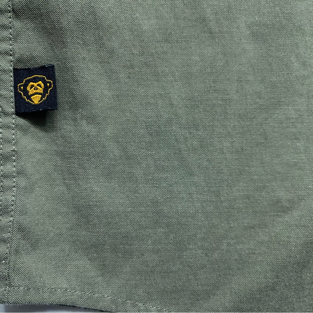 Howler Bros Gaucho SnapShirt Mens Size XL Green Caracaras Hawks Rodeo Vented - Picture 11 of 16